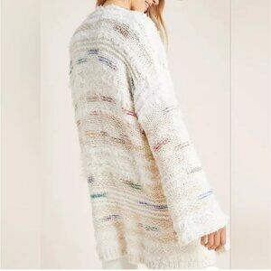Anthropologie Open Front Cardigan Sweater size XL